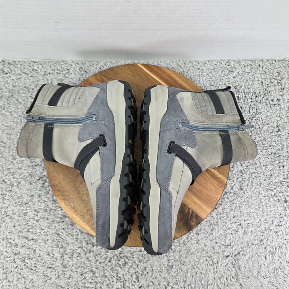 Merrell Icepack Mid Zip Polar Gray Leather 200 Gram Winter Boots Womens 8.5 - Picture 8 of 16